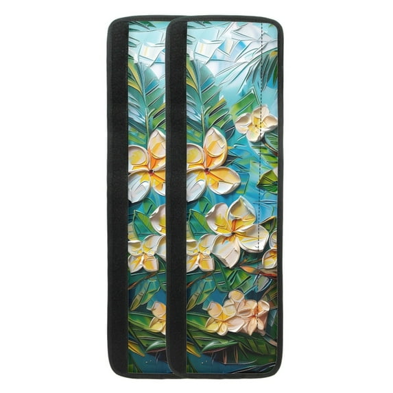 Yuyamidu Flower Refrigerator Door Handle Cover Non-Slip Kitchen Appliance Protective Gloves for Ovens Dishwashers Cabinets 4 Pieces Palm Leaves Fridge Handle Covers