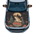 thumbnail image 1 of Yuyamidu Frog Car Side View Mirror Covers Mushroom Auto Front Hood Cover 3 Piece Aesthetic Car Hood Cover Protector with Exterior Rear View Mirror Covers Wrap Car Decor, 1 of 7