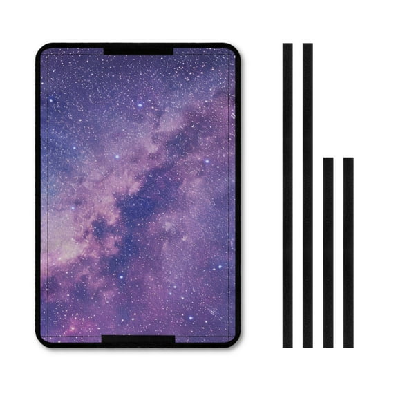 Yuyamidu Galaxy RV Door Window Shade, Foldable RV Blackout Window Cover, UV Rays Protection Camper Trailer Window Cover Starry Sky RV Camper Accessories