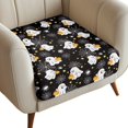thumbnail image 1 of Yuyamidu Ghost Sofa Couch Covers for Pets Soft Stretch Cushion Cover with Elastic Bottom Decorative Furniture Protector Gift for Housewarming, 1 of 5