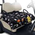 thumbnail image 1 of Yuyamidu Golf Ball Golf Cart Seat Covers with Pockets Portable Black Golf Cart Seat Towel Blanket Soft Travel Sports Golf Cart Seat Cover for Most 2-Seats Club Cars Carts Accessories, 1 of 8