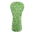 thumbnail image 1 of Yuyamidu Golf Ball Golf Club Head Covers Green Golf Headcovers for Driver Fairway Woods Hybrids, Waterproof PU Leather Golf Club Cover Accessory, 1 of 8