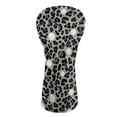 thumbnail image 1 of Yuyamidu Golf Ball Golf Head Covers Waterproof PU Leather Golf Club Head Covers for Club Protective, Leopard Print Accessory Gifts for Women Men, 1 of 7