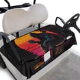 thumbnail image 1 of Yuyamidu Gorilla Golf Cart Seat Cover with 4 Pockets Sunset Golf Cart Seat Towel Blanket Soft Club Car Seat Blanket Towel Universal Fits 2-Seat Golf Carts, 1 of 7