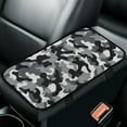 thumbnail image 1 of Yuyamidu Gray Camo Auto Armrest Cover Pad Camouflage Car Armrest Seat Box Cover Protector Soft Flannel Center Console Cover for Car Truck Van Sedan Accessories, 1 of 7