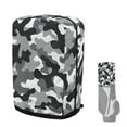 thumbnail image 1 of Yuyamidu Gray Camo Golf Bag Cover Camouflage Hood Golf Bag Dust Cover for Clubs Protection with Snap Button and Zipper, 1 of 8