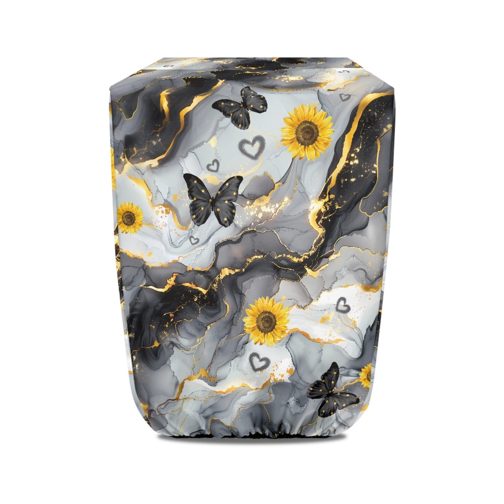 Yuyamidu Gray Marble Print RV Electric Tongue Jack Cover Sunflower RV ...