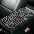 thumbnail image 1 of Yuyamidu Gray Zebra Stripe Car Center Console Cover, Universal Armrest Cover for Car Center Console Winter Auto Armrest Covers Protector Car Interior Accessories for Most Vehicles, 1 of 7