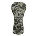 thumbnail image 1 of Yuyamidu Green Camo Golf Head Covers Camouflage Golf Club Head Cover for Driver Fairway Hybrid Men Women, Waterproof Leather Golf Accessory, 1 of 7