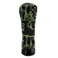 thumbnail image 1 of Yuyamidu Green Deer Golf Club Head Covers American Flag Golf Headcovers for Driver Fairway Woods Hybrids, Waterproof PU Leather Golf Club Cover Accessory, 1 of 8
