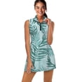 thumbnail image 1 of Yuyamidu Green Palm Leaf Tennis Golf Dress for Women with Built-in Shorts Womens Sleeveless Tennis Golf Dress Elegant Summer Outfits Elastic Workout Athletic Dresses Size XS, 1 of 7