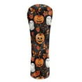 thumbnail image 1 of Yuyamidu Halloween Ghost Golf Club Head Cover Pumpkins PU Leather Golf Head Covers for Hybrid Fairway Wood Driver, Waterproof, 1 of 8