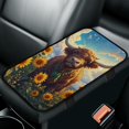 thumbnail image 1 of Yuyamidu Highland Cow Center Console Armrest Covers for Cars Trucks SUVs Sunflower Automobile Armrest Cover Pad Flannel Center Console Cover Pad Decorative Accessories, 1 of 7