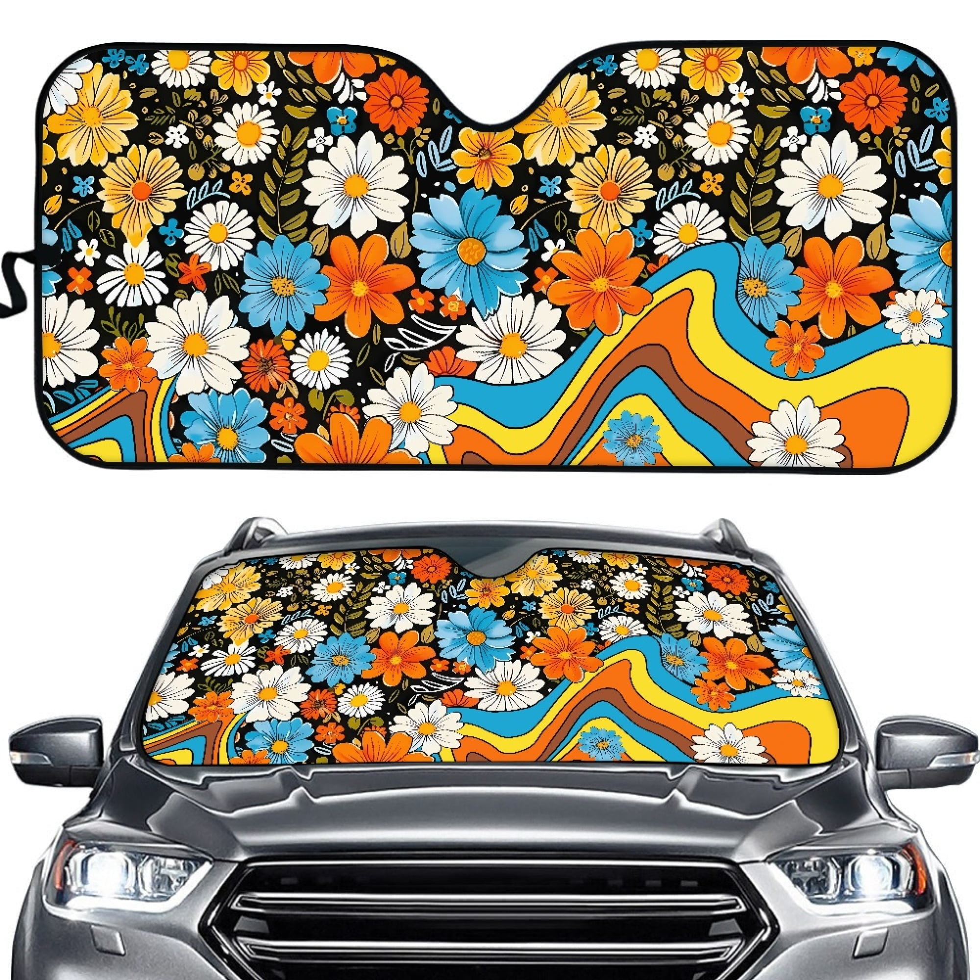 Wemyss Modern Tartan Car Sun Shade - 2 Pieces