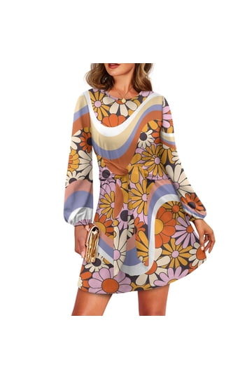 ladies hippie dresses Harvest Maxi Dress - Cornflower Blue