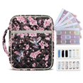 thumbnail image 1 of Yuyamidu Hummingbird Bible Cover for Women Cherry Blossom Bible Holder Bible Cover Carrier Carrying Organizer Bag with Index Tabs Bookmarks for Standard Size Bible Gifts for Women, 1 of 8