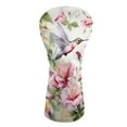 thumbnail image 1 of Yuyamidu Hummingbird Floral Golf Club Head Covers, Waterproof Leather Golf Head Covers, Fit Driver Fairway Hybrid Golf Accessory, 1 of 7