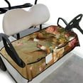 thumbnail image 1 of Yuyamidu Hummingbird Golf Cart Seat Covers Retro Flowers Club Car Seat Towel Blanket Sports Cart Seat Cushion Covers Universal Fit for Club Car Other 2-Seat Golf Carts, 1 of 7