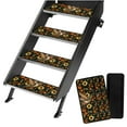 thumbnail image 1 of Yuyamidu Hummingbird RV Step Covers Decorative Cover Sunflower RV Steps Covers Rugs RV Stair Carpet 4 Pack RV Camper Step Covers Protects Your RV from Dirt, 1 of 7