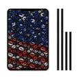 thumbnail image 1 of Yuyamidu Kiss Lips RV Door Window Shade American Flag RV Side Door Window Shade Cover Accessories for Inside Camper Universal Travel Trailer Blackout Window Cover, 1 of 7