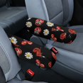 thumbnail image 1 of Yuyamidu Ladybird Car Front Seat Armrest Covers Daisy Car Seat Armrest Decorative Accessories Reusable Auto Armrest Protector Covers for Most Vehicles, 1 of 7
