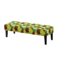 thumbnail image 1 of Yuyamidu Ladybug Dining Room Bench Covers Fashion Bench Covers Slipcover for Livng Room Washable Rectangle Seat Protector Gift for Holiday, 1 of 8