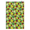 thumbnail image 1 of Yuyamidu Ladybug Golf Towel Green Flowers Golf Cleaning Towel Golf Accessories Soft Fabric for Bags for Tournament Fitness Yoga Camping, 1 of 7