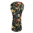 thumbnail image 1 of Yuyamidu Mushroom Golf Head Covers for Driver Fairway Woods Hybrid Colorful Flowers Leather Headcovers Fashion Golf Club Head Cobers, 1 of 8