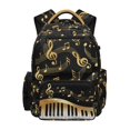 thumbnail image 1 of Yuyamidu Music Note School Backpack for Kids 8-12, 17 Inch Lightweight Large Capacity Bookbag with Multiple Compartments for Elementary & Middle 3rd-6th Grade, Back to School Supplies, 1 of 7