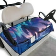 thumbnail image 1 of Yuyamidu Mystery Savage Club Car Seat Covers Fashion Golf Cart Seat Towel Blanket with 4 Storage Pockets for Club Car and More 2 Person Seats Golf Carts, 1 of 7