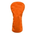 thumbnail image 1 of Yuyamidu Orange Golf Head Covers PU Leather Driver Headcover Fairway Wood Head Cover Hybrid Headcover, Waterproof, 1 of 7