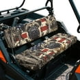 thumbnail image 1 of Yuyamidu Pug UTV Seat Cover Camo Hunting Mule Bench Seat Cover Easy Installation UTV Accessories Anti-Scratch Compatible with Kawasaki Mule 4010 4010 3010 4000 3000 3020, 1 of 7