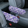 thumbnail image 1 of Yuyamidu Purple Butterfly Armrest Cover for Car Soft Car Front Seat Armrest Covers Reusable Automobile Armrest Protector Accessories for Most Cars Trucks SUVs, 1 of 7