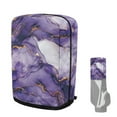 thumbnail image 1 of Yuyamidu Purple Marble Print Golf Bag Cover Portable Golf Bag Dust Cover Fashion Golf Caddy Bags Covers Golf Gifts for Men Women Golf Club Bag Accessories, 1 of 8
