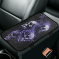 thumbnail image 1 of Yuyamidu Purple Skull Car Center Console Cover Fluffy Armrest Cover for Car Center Console Soft Auto Armrest Covers Protector Non-Slip Car Interior Accessories for Most Vehicles, 1 of 7