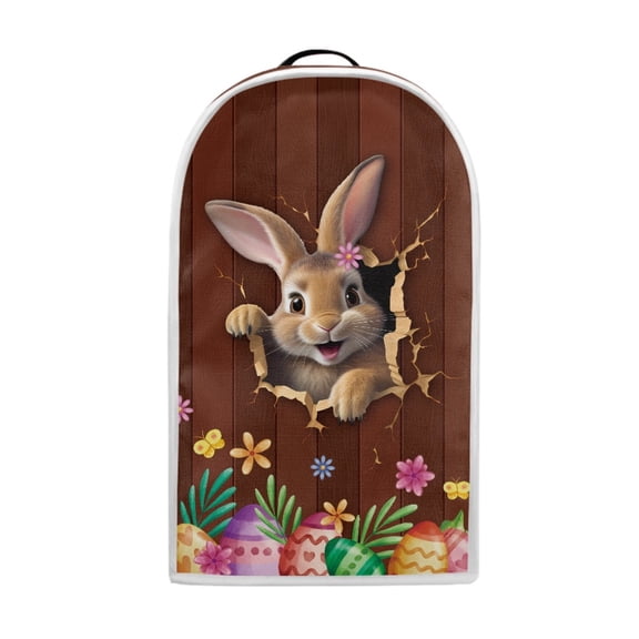 Yuyamidu Rabbit Blender Cover Anti Scratch Food Processor Dust Covers Easter Egg Stand Mixer Coffee Maker Juicer Cover Brown Small Appliance Protector for Kitchen