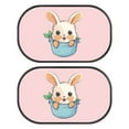 thumbnail image 1 of Yuyamidu Rabbit Car Window Shades for Kids 2 Pack Cute Side Window Sun Shade for SUV Sedan Truck Pink Baby Sunshade for Car Back Window Shield and Sun Protection Sun Visor, 1 of 7