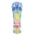 thumbnail image 1 of Yuyamidu Rainbow Tie Dye Golf Club Head Cover, Whilpool Tie Dye Golf Head Cover Driver Headcover Fairway Wood Headcover Hybrid Club Head Cover with Soft Lining, 1 of 8