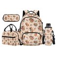 thumbnail image 1 of Yuyamidu Reading Capybara Backpack 4 Piece Set for Girls Ages 6-12 Elementary School Bookbag with Lunch Bag Pencil Case Water Bottle Carrier Kids School Supplies Daypack, 1 of 7