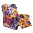 thumbnail image 1 of Yuyamidu Retro Flower Recliner Chair Covers for Living Room Comfortable Recliner Sofa Slipcovers with Pocket Replacement Reclining Chair Cover for Pets Kids Home Decor, 1 of 8