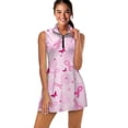 thumbnail image 1 of Yuyamidu Ribbon Womens Golf Dress Casual Womens Golf Outfit with Shorts Pockets Workout Exercise Athletic Dress Size M A-Line Workout Dresses, 1 of 7