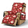 thumbnail image 1 of Yuyamidu Santa Claus Stretch Recliner Chair Cover Waterproof Recliner Chair Protector with Elastic Edge Easy to Install Single-Seater Sofa Slipcovers Gift for Holiday, 1 of 7