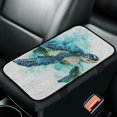thumbnail image 1 of Yuyamidu Sea Turtle Car Center Console Armrest Pad Non-Slip Auto Center Console Cushion Accessories Fluffy Car Arm Rest Cover Pad for Most SUV Van Truck, 1 of 7