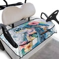 thumbnail image 1 of Yuyamidu Sea Turtle Golf Cart Seat Covers Hibiscus Golfcart Seat Cover with Pockets Universal Club Car Seats Cushion Golf Seat Covers for Cart, 1 of 7