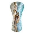 thumbnail image 1 of Yuyamidu Sea Turtle Golf Head Cover for Golf Head Club Starfish Shell Golf Club Head Cover for Driver/Fairway/Hybird Club Protection, PU Leather, 1 of 7