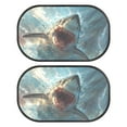 thumbnail image 1 of Yuyamidu Shark Car Window Sun Shades for Kids Cool Sunshade for Car Window Baby Replacement Car Window Shades for Baby 2 Pack Automotive Window Sunshades Car Accessories, 1 of 7