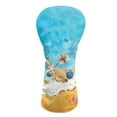 thumbnail image 1 of Yuyamidu Shell Starfish Golf Club Head Covers for Women Men Summer Beach Driver Fairway Wood Hybrid Golf Head Cover, Waterproof PU Leather, 1 of 7