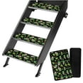 thumbnail image 1 of Yuyamidu Skull RV Step Covers 4 Pack Green Leaf RV Step Protectors St. Patrick's Day RV Stair Covers Easy to Install Camper Step Covers RV Camper Accessories, 1 of 7
