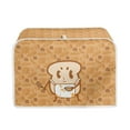 thumbnail image 1 of Yuyamidu Sliced Bread Print Toaster Cover Wide Slot Kitchen Small Appliance Cover 4 Slice Bread Toaster Dust Cover Anti Fingerprint Protection Microwave Oven Cover, 1 of 7