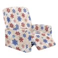 thumbnail image 1 of Yuyamidu Snowflake Recliner Chair Covers for Christmas Washable Recliner Sofa Slipcovers with Pocket Non Slip Furniture Protector for Living Room Lazyboy Cover for Recliners Chair, 1 of 8